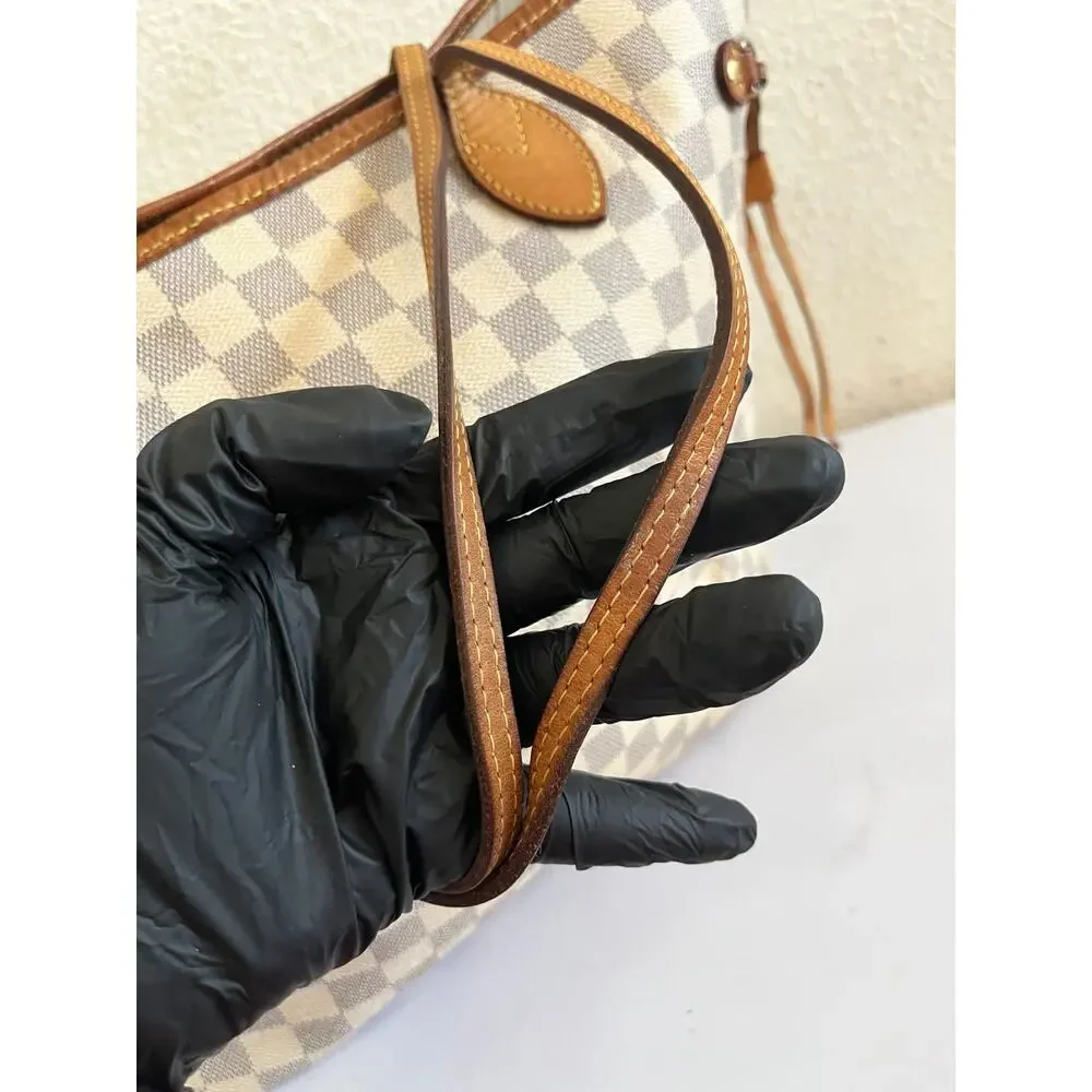Louis Vuitton Neverfull MM Damier Azur tote bag